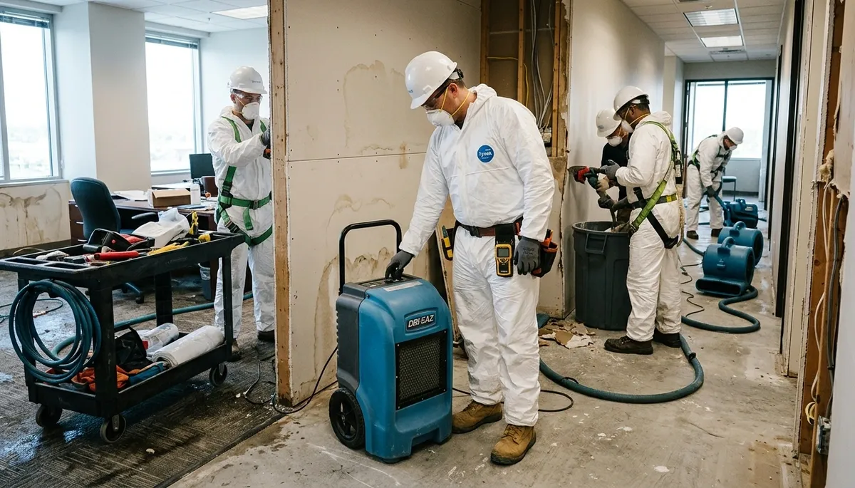 Emergency water damage restoration in Broken Arrow, OK for homes and businesses