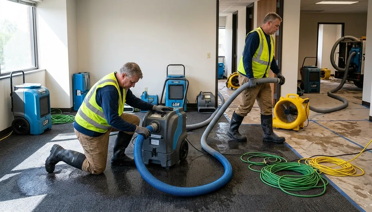 Emergency water removal service in Broken Arrow, OK for fast home flood cleanup