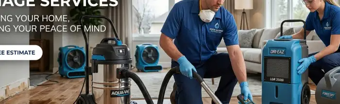 Water damage restoration team in Broken Arrow, OK providing fast home and business recovery services
