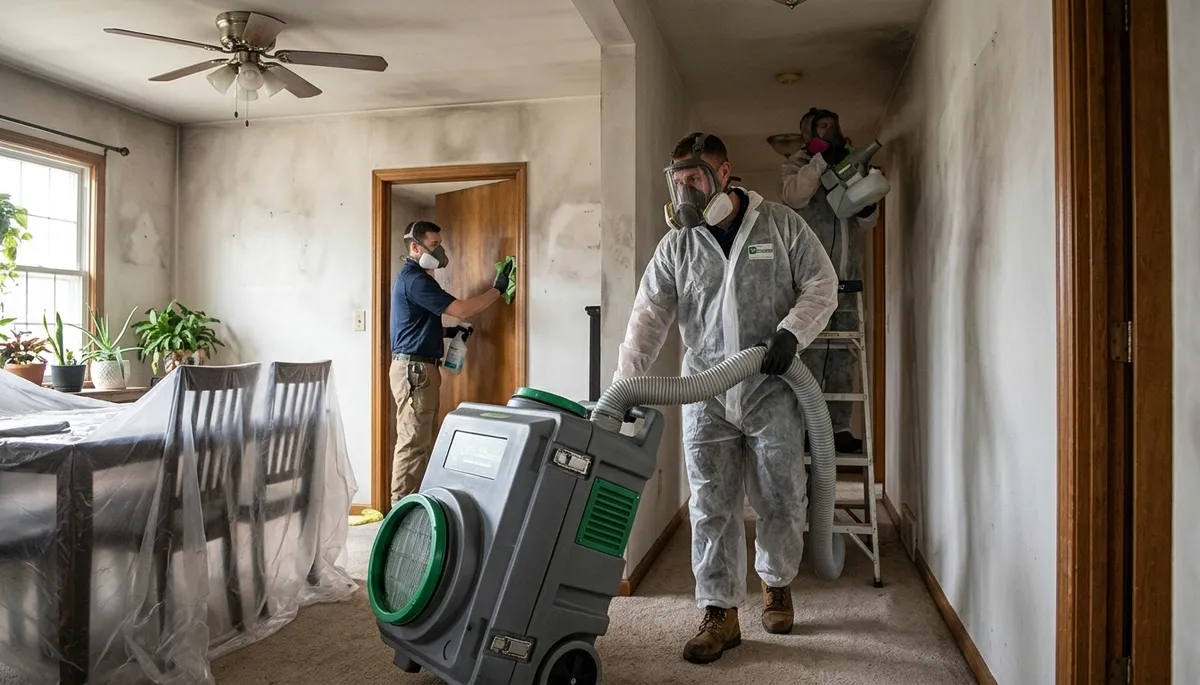 Water damage odor removal in Broken Arrow, OK for homes with musty smells and moisture issues