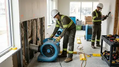 Structural drying service in Broken Arrow, OK for water-damaged walls, floors, and framing