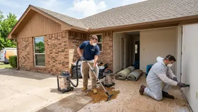 Water damage restoration service in Broken Arrow, OK for homes and businesses
