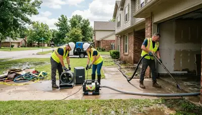 Water damage restoration service in Broken Arrow, OK for homes and businesses