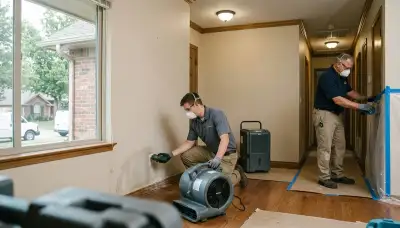 Water damage restoration team serving Broken Arrow, OK for fast cleanup and repair