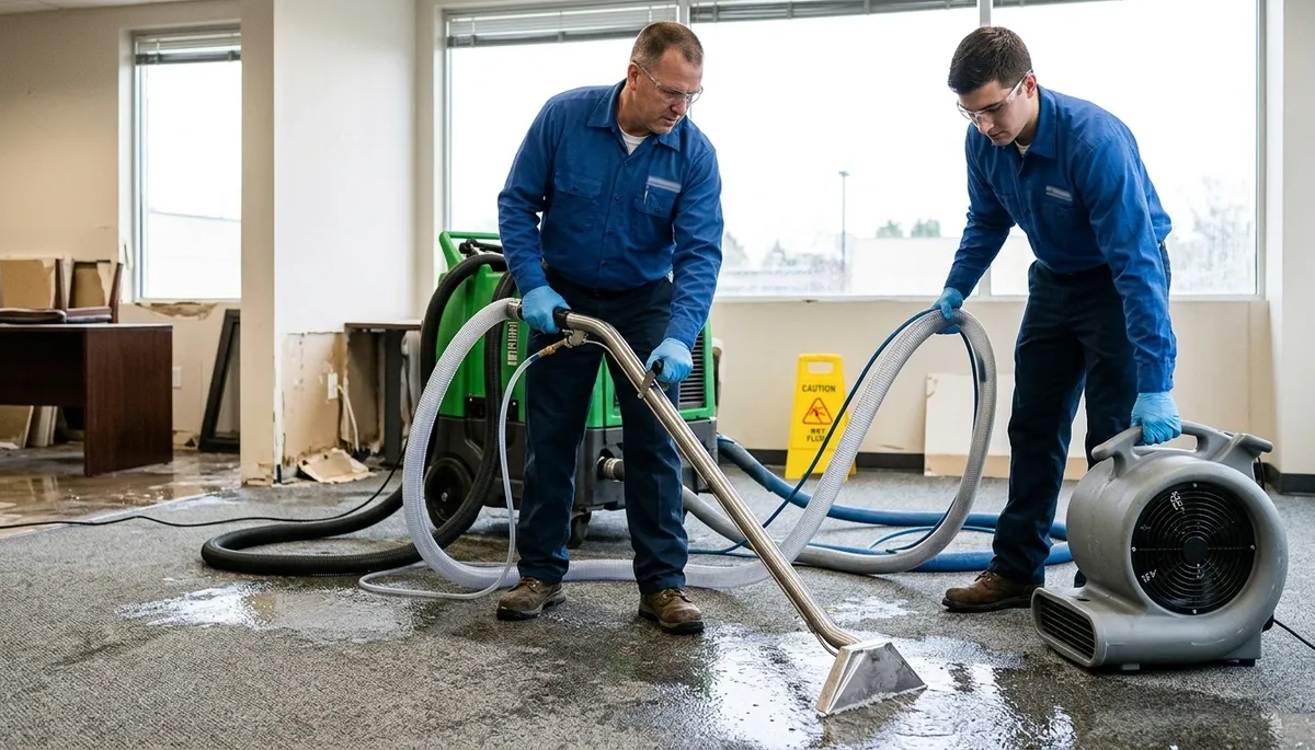 Water extraction service in Broken Arrow, OK for fast home water damage cleanup